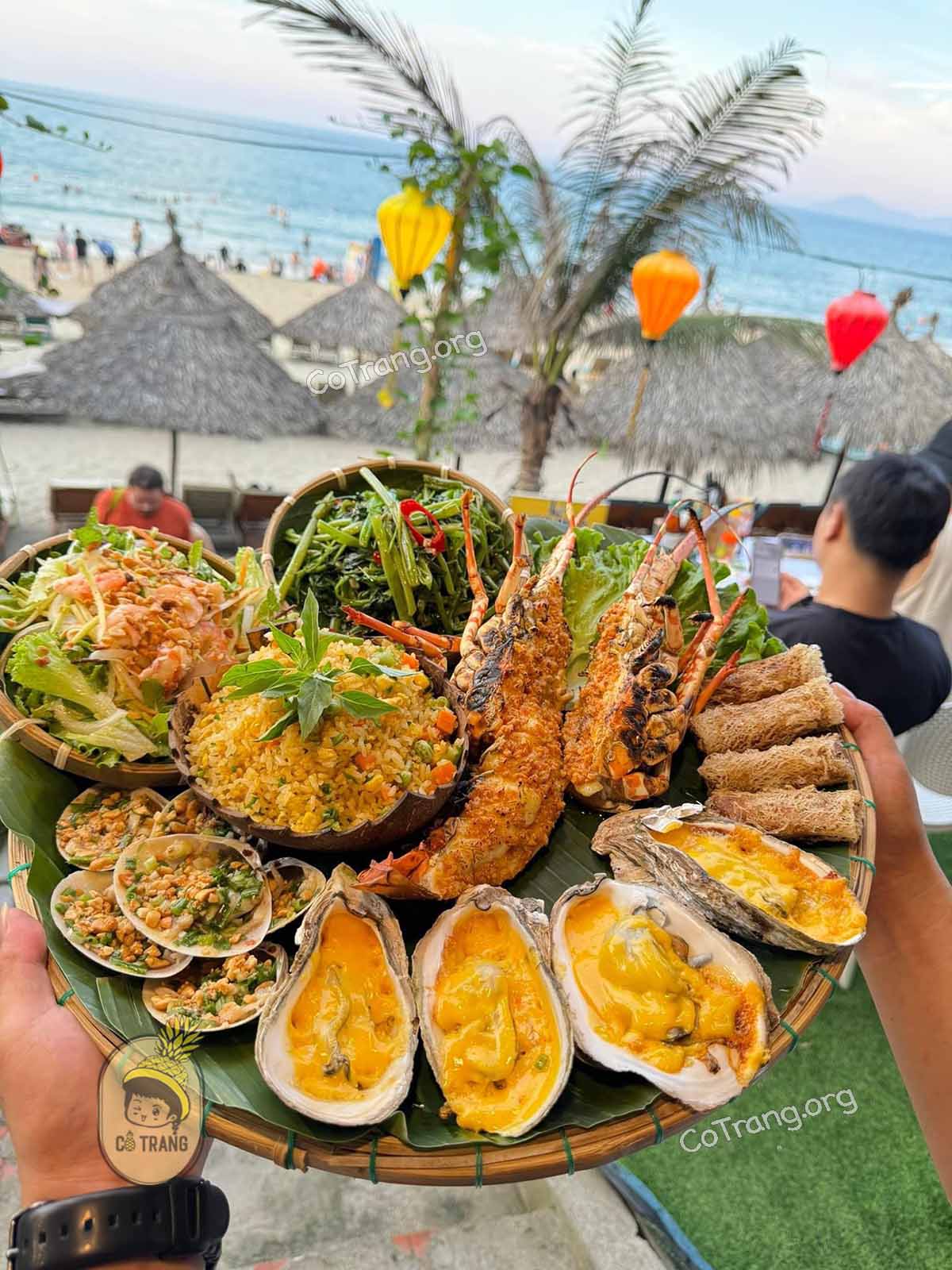 Nhà Hàng Hải Sản Năm Giã An Bàng – “Đại Dương Trên Mâm” Ngay Bên Bờ Biển Hội An
