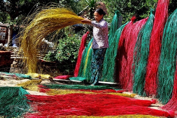 Làng Chiếu Cẩm Nê – Nơi Từng Sợi Lác Mang Hồn Xứ Quảng Hơn 600 Năm
